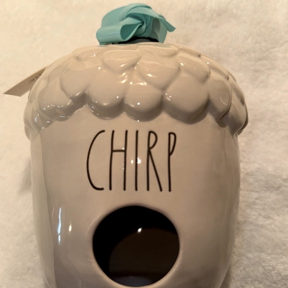 New Rae Dunn Acorn Shaped Bird House -"Chirp" - Picture 4 of 4